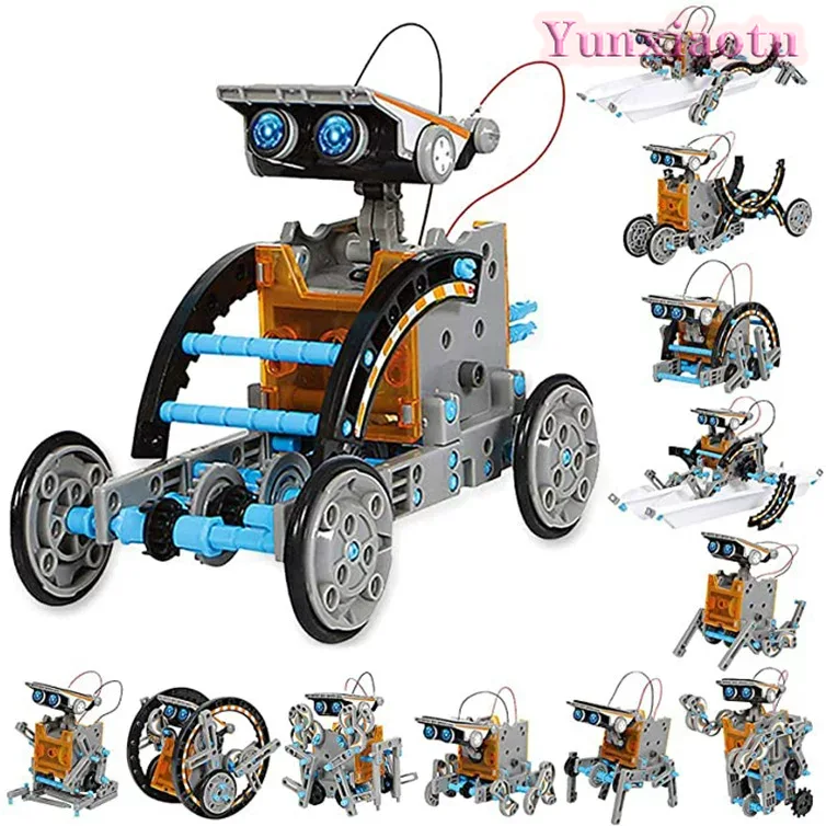12-in-1 Solar Robot STEM Build - Stem Solar Robot Kit For Kids review and price