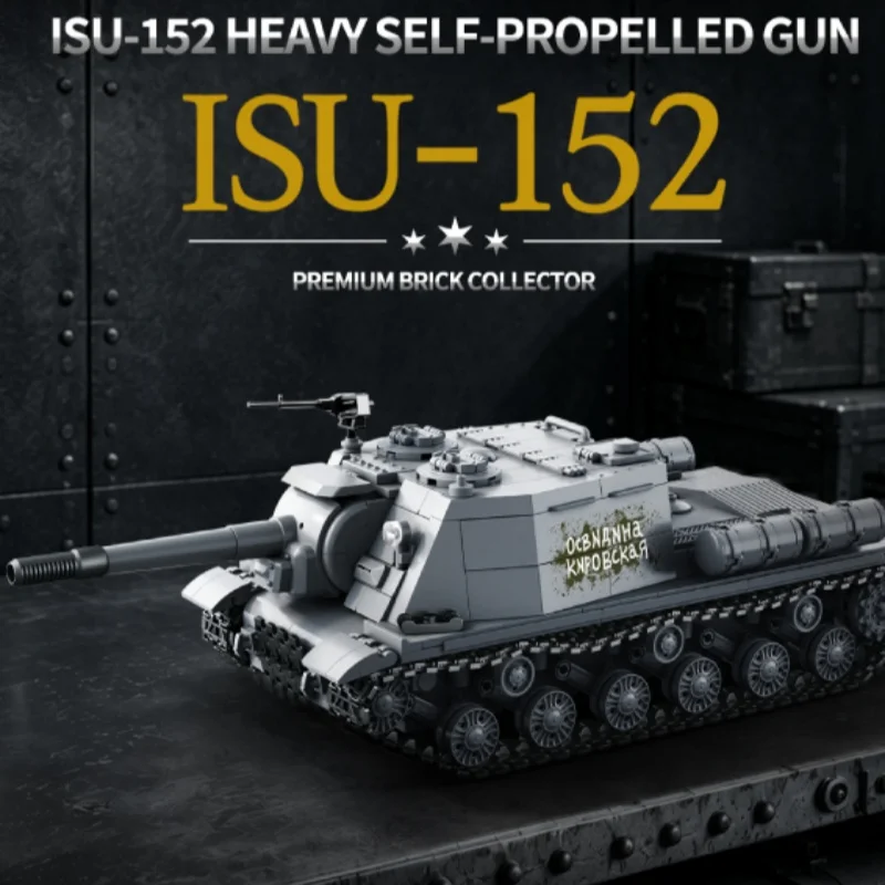 Moc ISU-152 Heavy Assault Cann - Lego Compatible Military Tank review and price