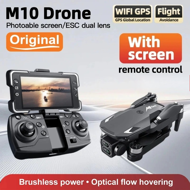 Original Drone M10 4K 5G HD Du - Fpv Brushless Rc Drone 4K review and price