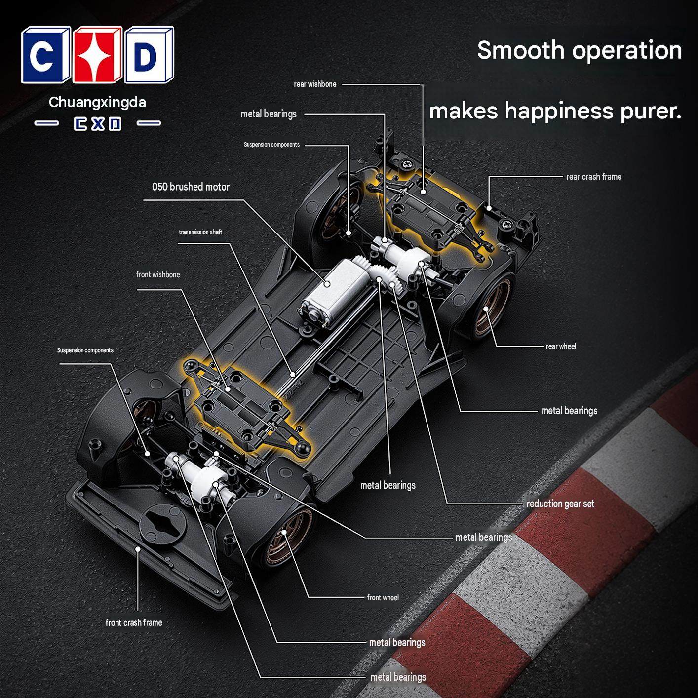 CXD2401 1/24 RC Drift Car 2.4G - Rc Drift Car 1 24 Scale 4Wd review and price