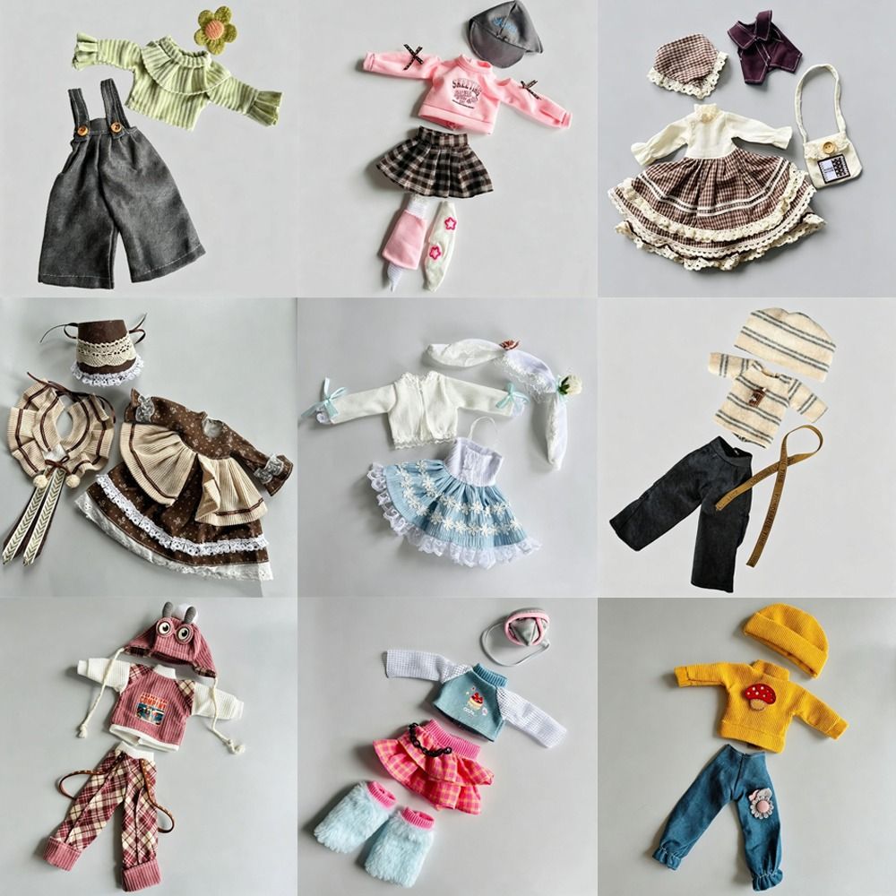 30cm Fit Doll Clothes Set Loli - Bjd Doll 1 6 Full Set With Clothes review and price
