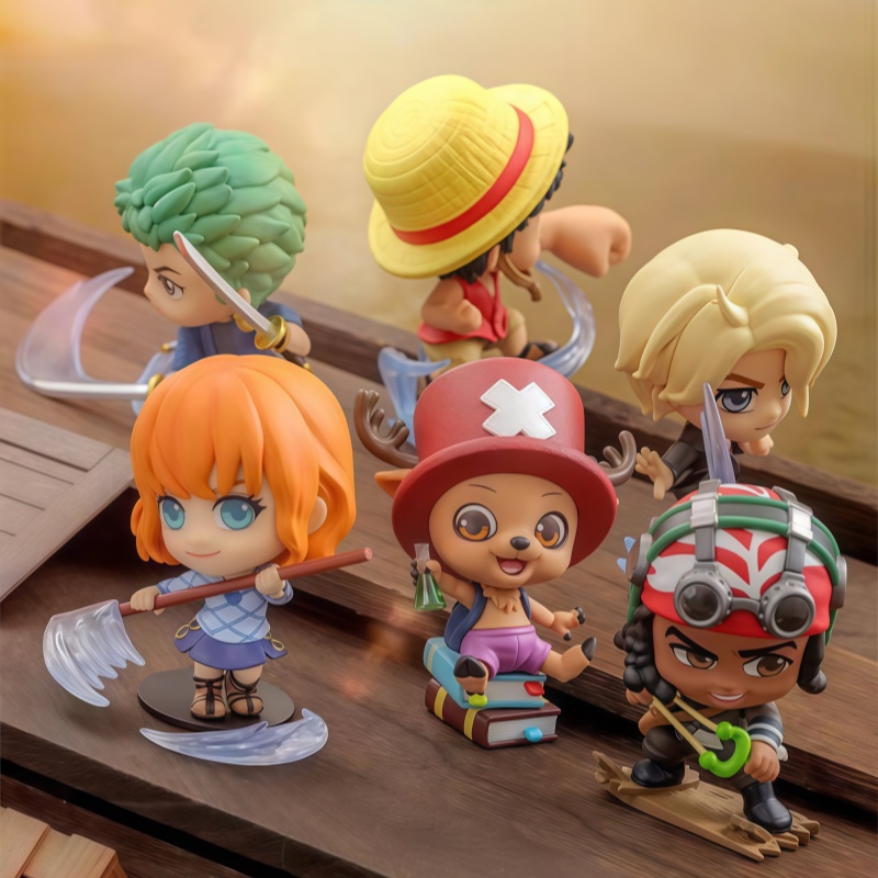 New Hot Toys One Piece Cosbi B - Anime Action Figure Blind Box review and price