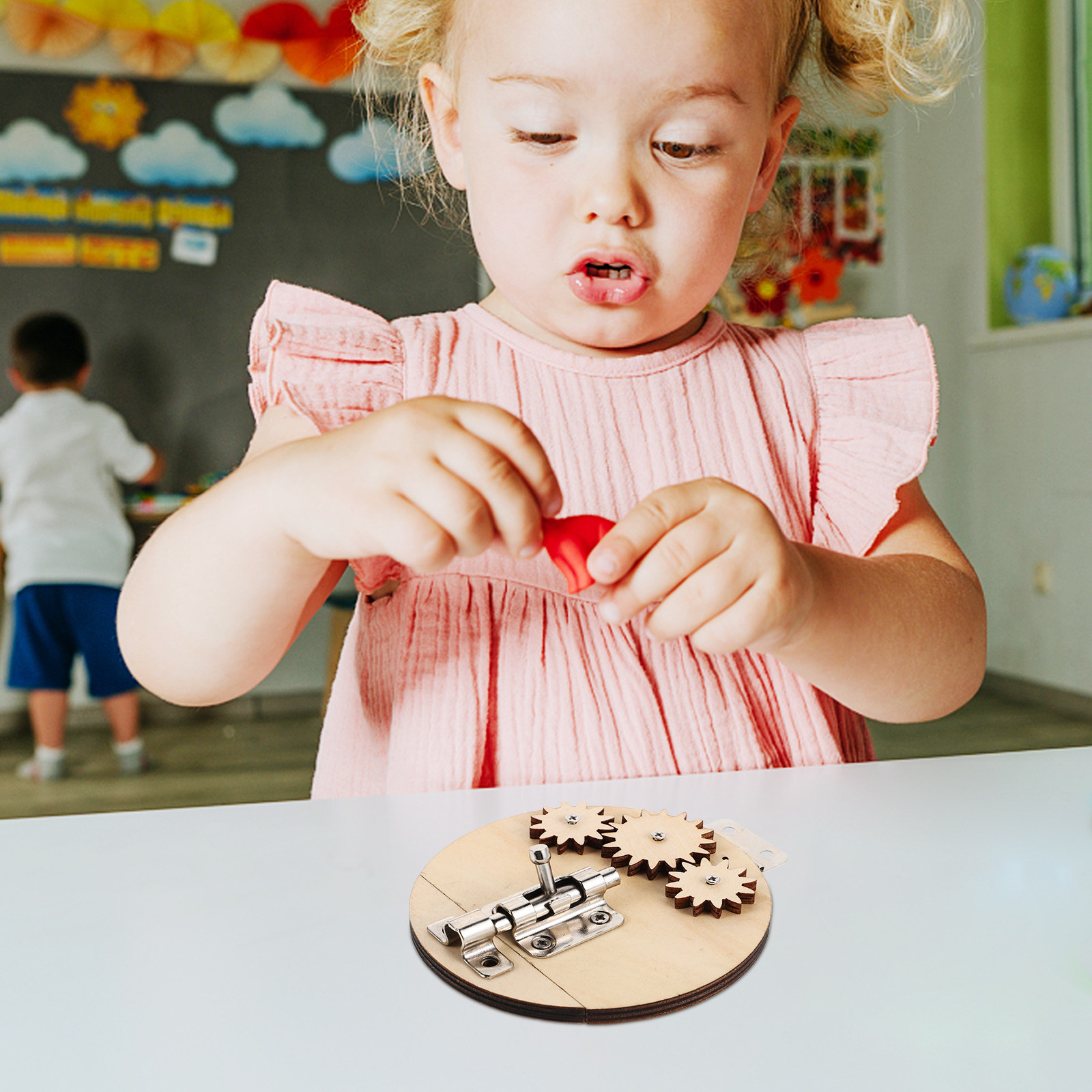 6Pcs Wooden Sensory Busy Board - Montessori Wooden Busy Board Toddler review and price