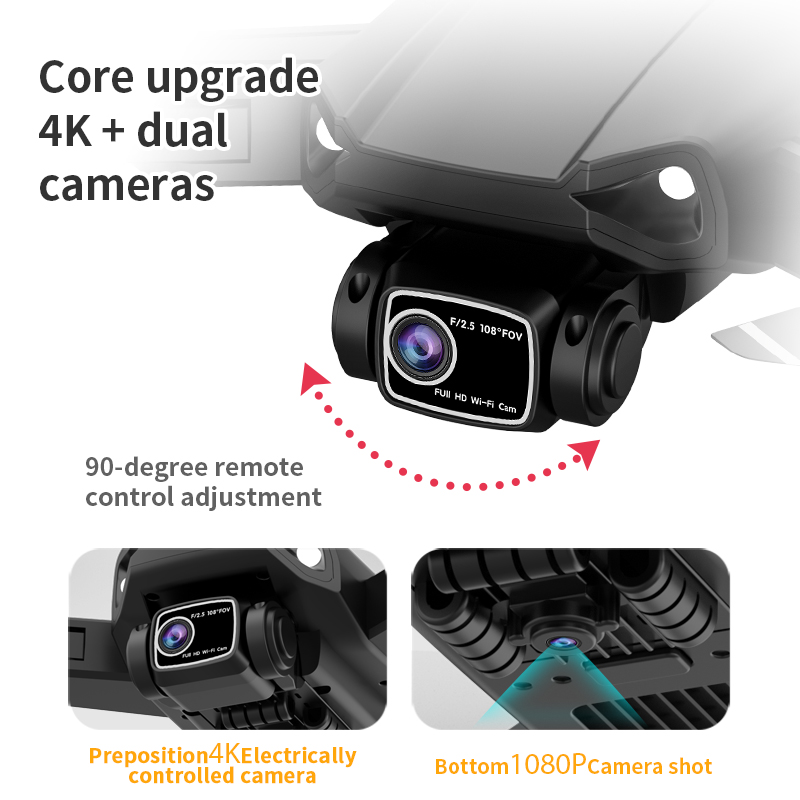 L900 PLUS GPS Drone 4K Profess - Fpv Brushless Rc Drone 4K review and price