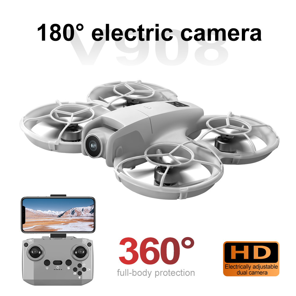 Original V908 Quadcopter Brush - Fpv Brushless Rc Drone 4K review and price