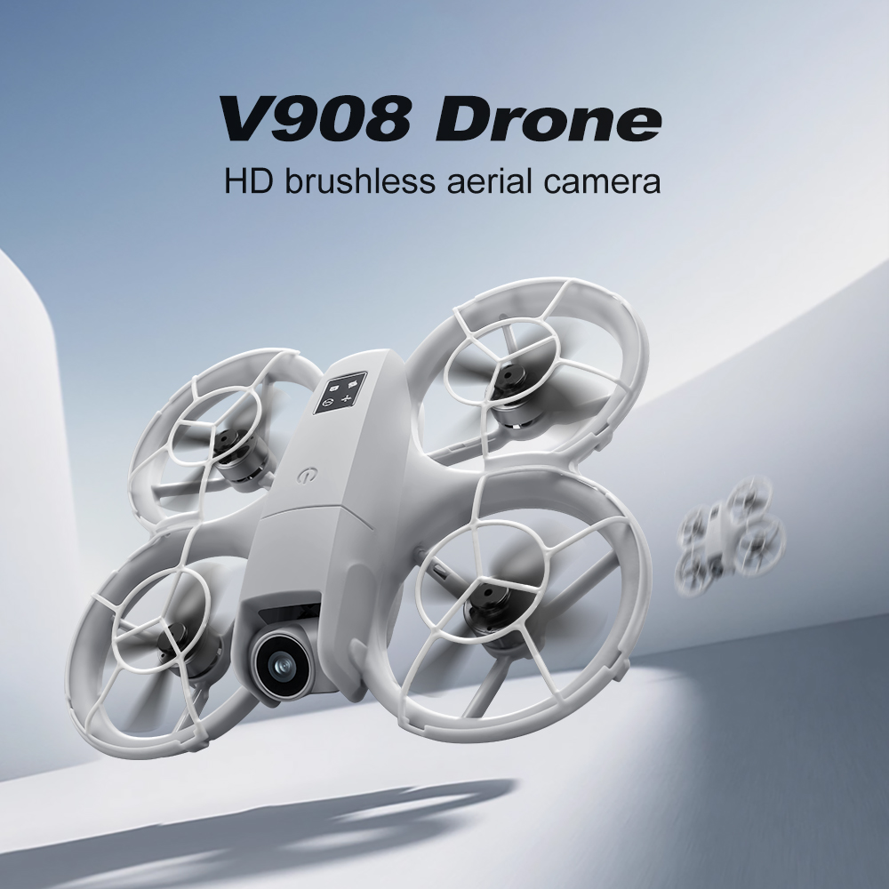 Original V908 Quadcopter Brush - Fpv Brushless Rc Drone 4K review and price