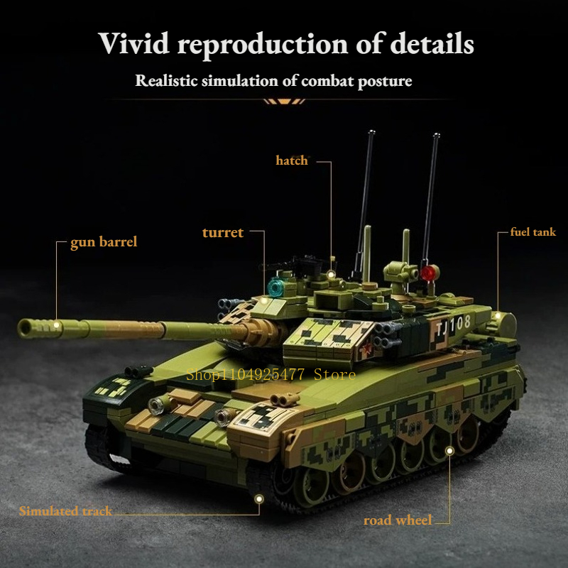KEEPPLEY Building Blocks Great - Lego Compatible Military Tank review and price