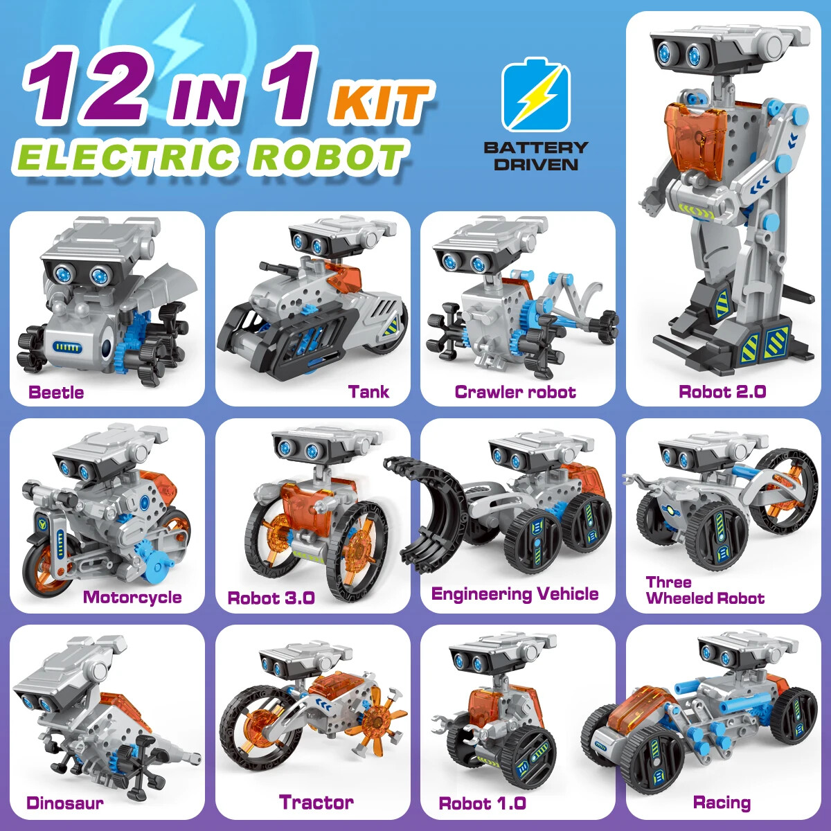 STEM 12-in-1 Education Solar R - Stem Solar Robot Kit For Kids review and price