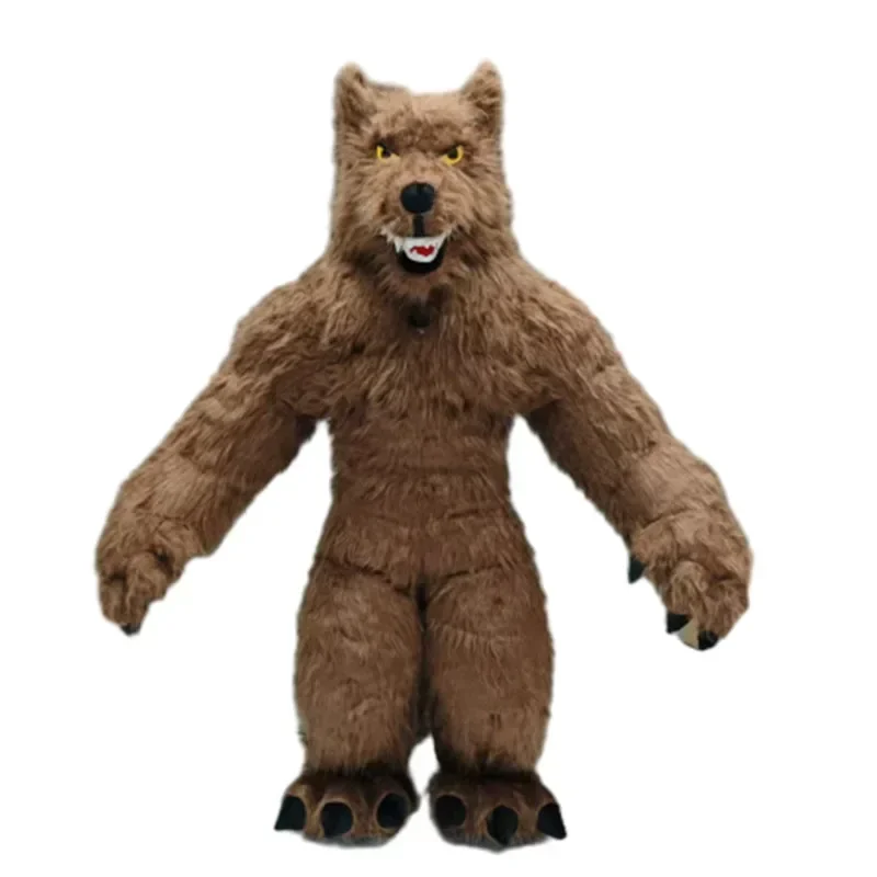 Giant Inflatable Grey Wolf Mas - Dolls review and price