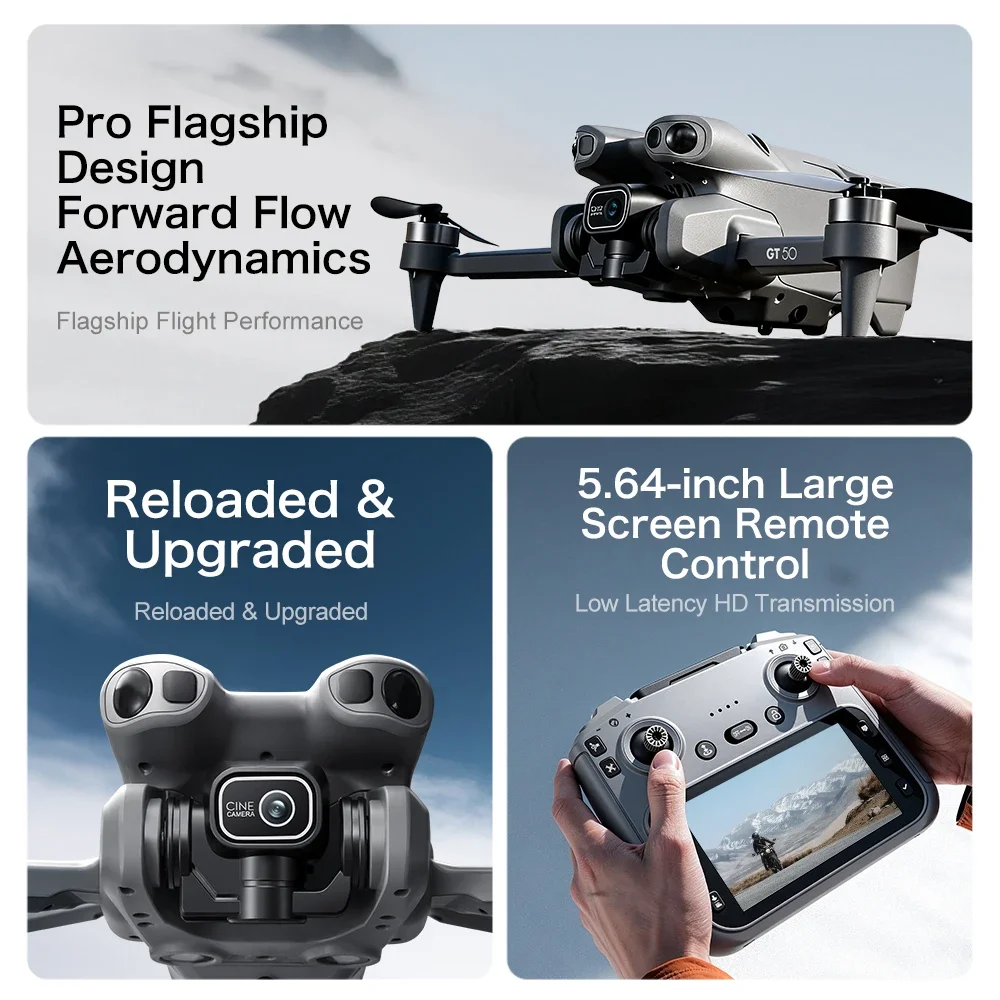 GT50 4K/6K/8K FPV Drone with D - Fpv Brushless Rc Drone 4K review and price