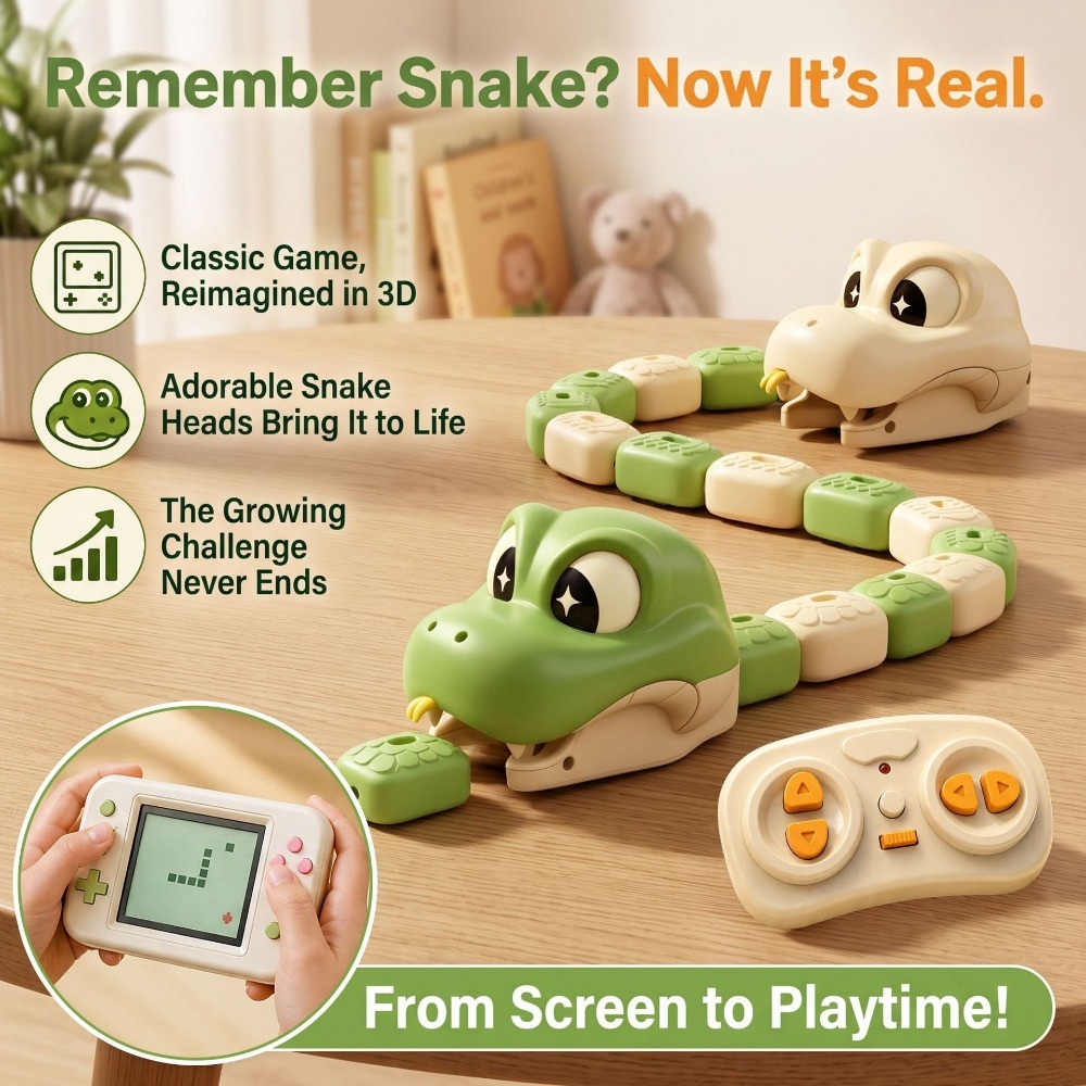Remote Controlled Greedy Snake - Remote Control Toys review and price