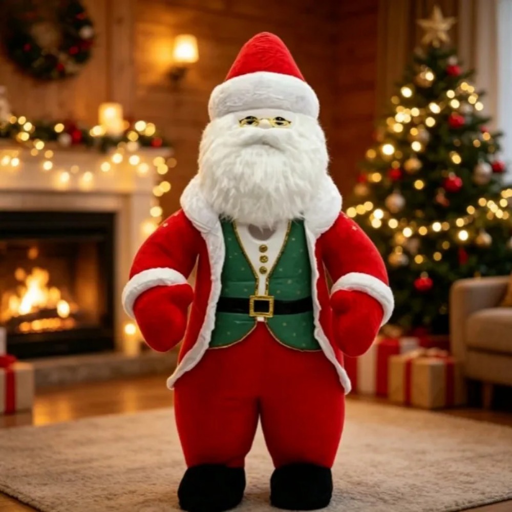 Inflatable Santa Claus Mascot  - Dolls review and price