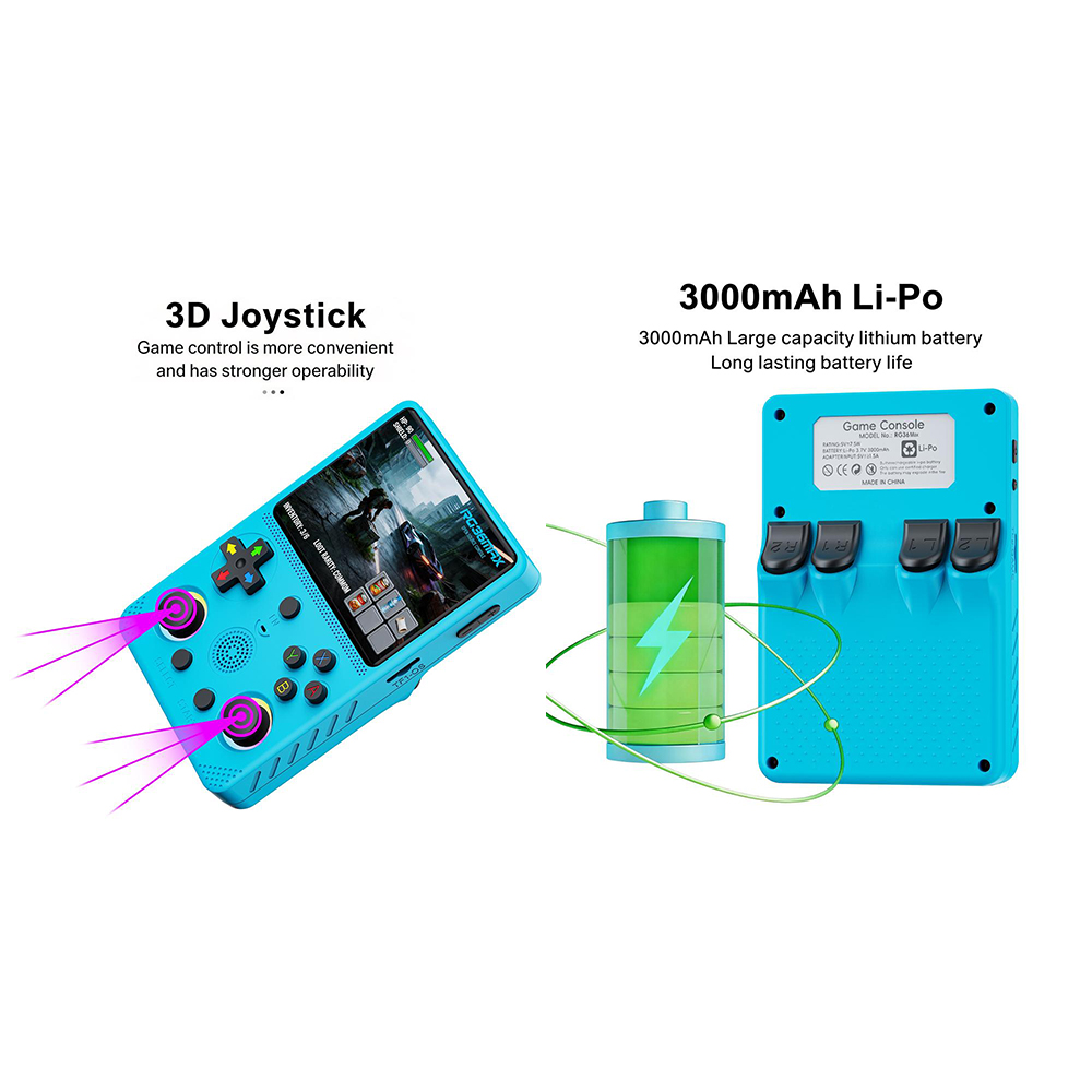 RG36MAX Retro Handheld Game Co - Retro Handheld Game Console R36S review and price