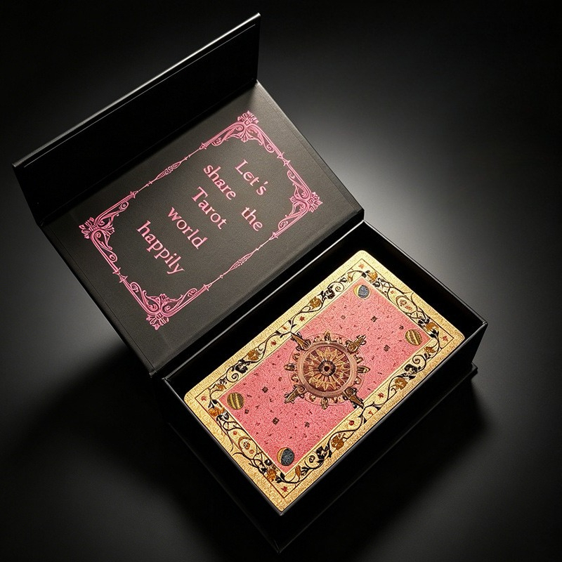 Pink & Rose Gold Classic Tarot - Tarot Cards Deck With Guidebook review and price
